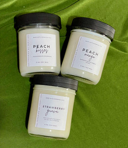 Clear Jar Soy 8 oz Candle Gift Set