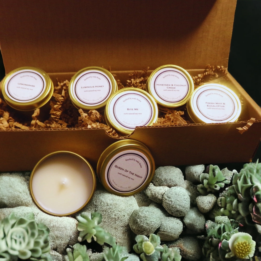 Cozy Home Sampler Candle Gift Set