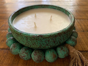 Handmade Beadzie Bowl Candle - Freebird By Sonji Denise